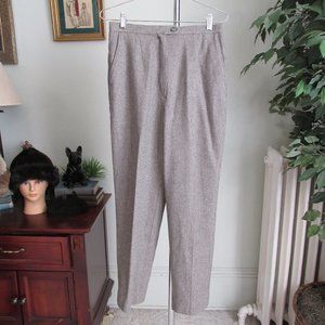 Vintage 80s Wool Blend Trousers